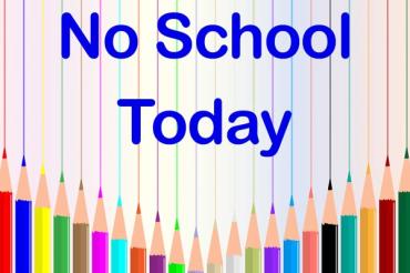 no school